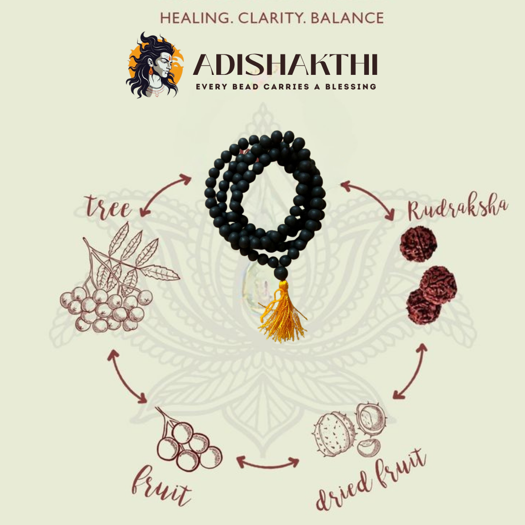 Karungali Mala – Sacred Blackwood Beads for Protection & Power